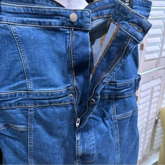 Good American Strapless Denim Midi Dress – Size L - Picture 11 of 15